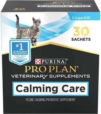 Purina Pro Plan Veterinary Diets Calming Care cat supplement, 30-count box