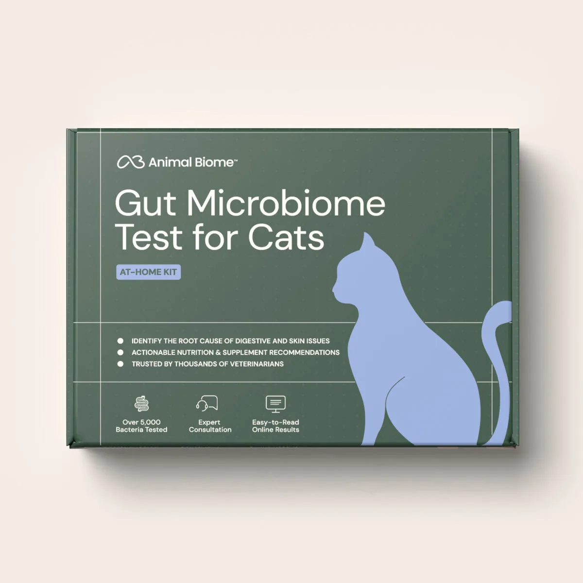 Animal Biome Gut Microbiome Test for Cats kit