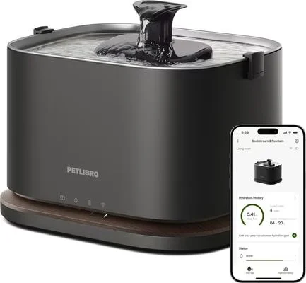 Petlibro Dockstream 2 stainless steel cordless cat water fountain