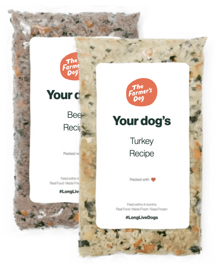 Image of The Farmer's Dog Turkey Recipe for the farmers dog review